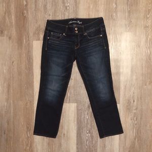 AE cropped artist jeans